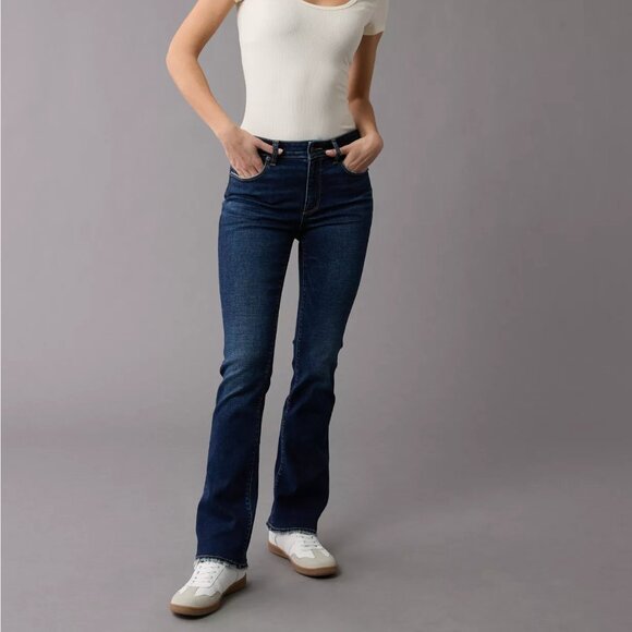 American Eagle Outfitters Denim - AE Next Level High-Waisted Skinny Kick Jeans